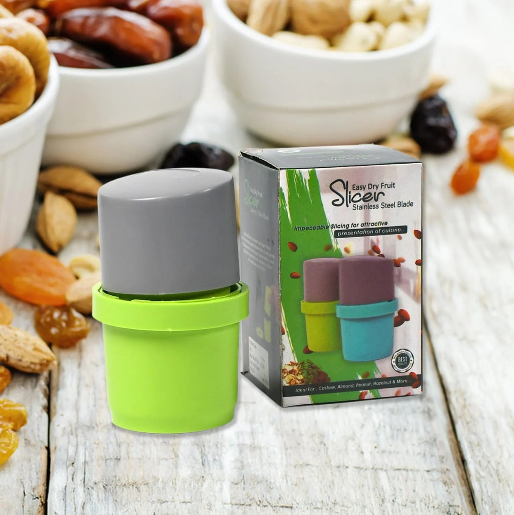 3-in-1 Dry Fruit Cutter | Chocolate Cutter & Butter Slicer – Stainless Blades, Compact Kitchen Tool